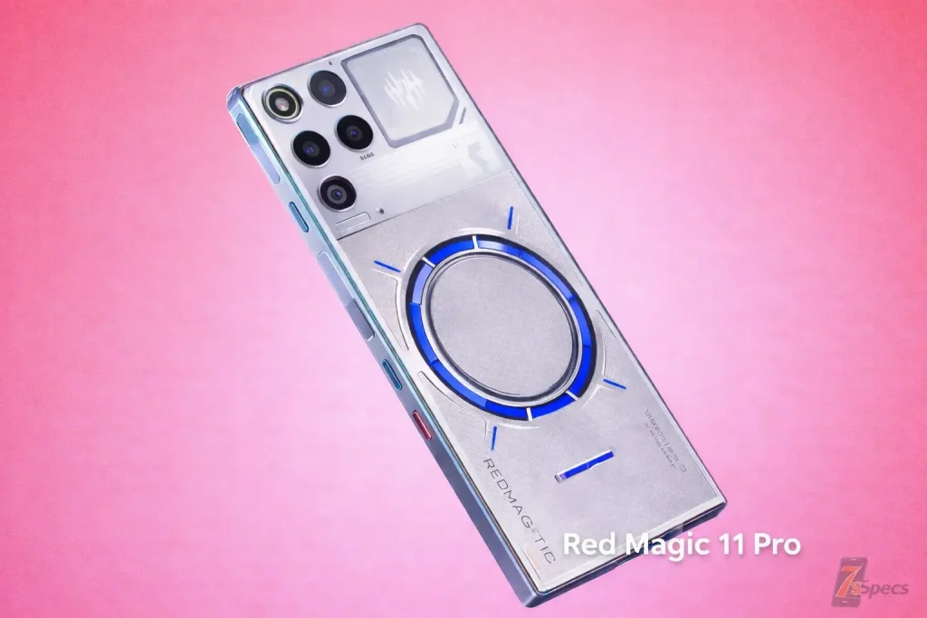 Red Magic 11 Pro Rear And Front Design with Camera Module