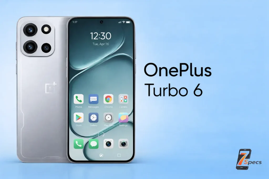 OnePlus Turbo 6 5G Front And Rear Design